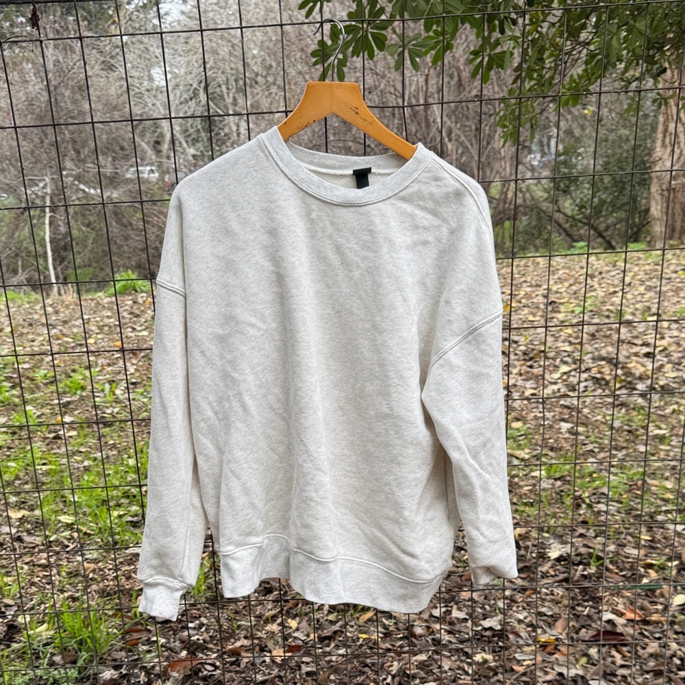 Wild Fable Cream Crewneck Sweater